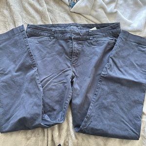 Old navy blue pixie pant size 10